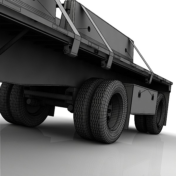 lwo transcraft spread axle trailer - Transcraft TL2000 spread axle by bansheewoj